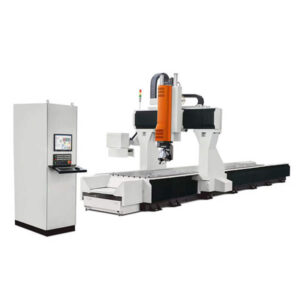 Best 5 Axis CNC Aluminium Profile Machining Center Price For Sale industrial milling, drilling, and tapping machine with auto tool change and high-speed spindle