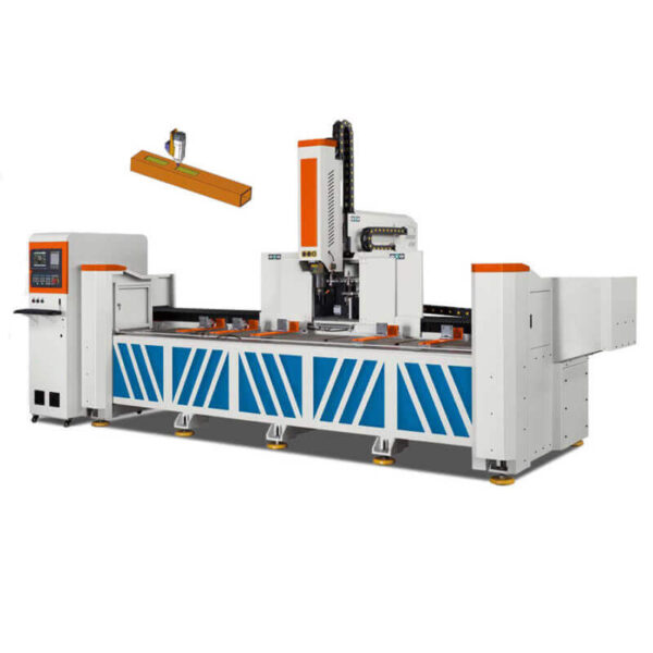 Aluminium Profile 3 Axis CNC Machining Center with High-Speed Spindle and Automatic Tool Changer