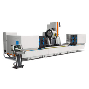 Full view of BT40 Heavy Duty 3 Axis CNC Aluminium Machining Center for precision aluminium profile machining