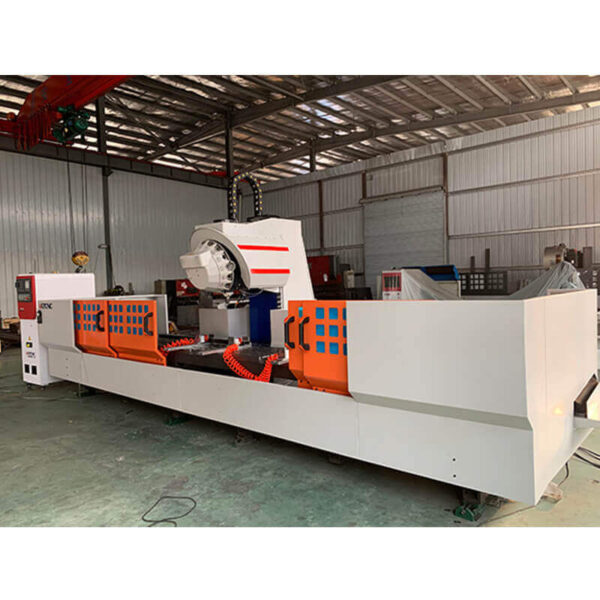 User-friendly CNC control system interface on 3 Axis CNC Profile Machining Center with Taiwan syntec software